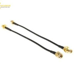 Cáp đồng trục SMA đực đến cái SMA 50Ω (167mm, 1 túi (4 cái)) LPRS RG174 150MM