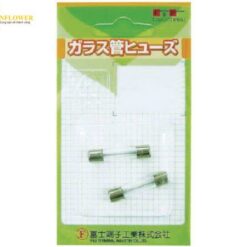 Cầu chì ống thủy tinh (2A, AC250V) FUJI TERMINAL INDUSTRY FP-FGBO-250V-2A-2P-PBF