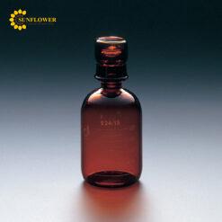 Chai bảo quản màu hổ phách có nắp đậy trượt 200mL AS ONE 1-4376-03 0711-06-11