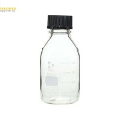 Chai có nắp vặn tròn Màu trắng với nắp đen 500mL SCHOTT DURAN 017200-5002 A