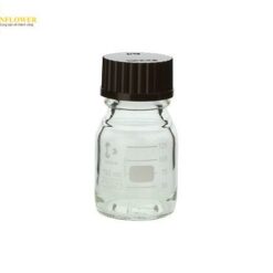Chai có nắp vặn tròn Màu trắng với nắp đỏ 150mL SCHOTT DURAN 017200-1501 A