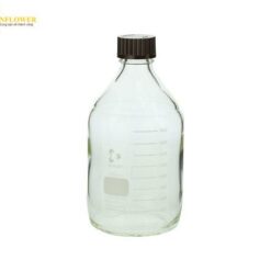 Chai có nắp vặn tròn Màu trắng với nắp đỏ 2000mL SCHOTT DURAN 017200-20001