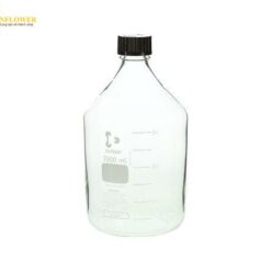 Chai có nắp vặn tròn Màu trắng với nắp đỏ 3500mL SCHOTT DURAN 017200-35001