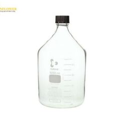 Chai có nắp vặn tròn Màu trắng với nắp đỏ 5000mL SCHOTT DURAN 017200-50001