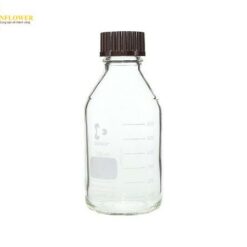 Chai có nắp vặn tròn Màu trắng với nắp đỏ 750mL SCHOTT DURAN 017200-7501 A
