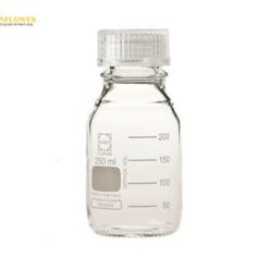 Chai có nắp vặn tròn Màu trắng với nắp trong 250mL SCHOTT DURAN 017200-2503 A