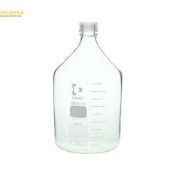 Chai có nắp vặn tròn Màu trắng với nắp trong 5000mL SCHOTT DURAN 017200-50003