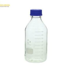 Chai có nắp vặn tròn Màu trắng với nắp xanh 1000mL SCHOTT DURAN 017200-1000 A