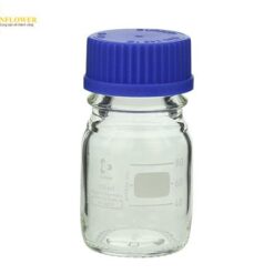 Chai có nắp vặn tròn Màu trắng với nắp xanh 100mL SCHOTT DURAN 017200-100 A