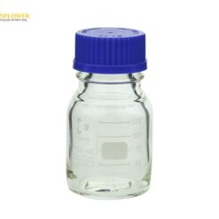 Chai có nắp vặn tròn Màu trắng với nắp xanh 150mL SCHOTT DURAN 017200-150 A