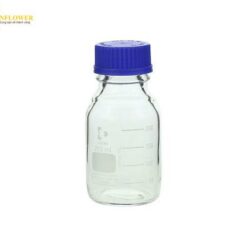 Chai có nắp vặn tròn Màu trắng với nắp xanh 250mL SCHOTT DURAN 017200-250 A