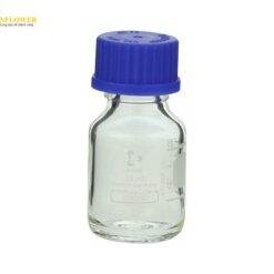 Chai có nắp vặn tròn Màu trắng với nắp xanh 25mL SCHOTT DURAN 017200-25 A