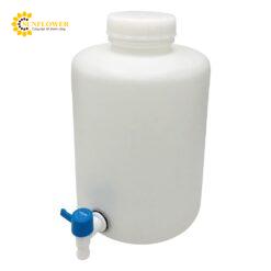 Chai có vòi gạt (miệng rộng tròn, 10L, 1 chiếc) Nikko Hansen 1036-05