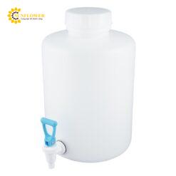 Chai có vòi tròn miệng rộng dễ dàng 10L Nikko Hansen 1034-02