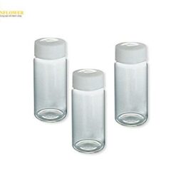 Chai dạng ống vặn SCC (Màu trắng, No.5, 20mL, đã xử lý rửa bằng nước tinh khiết, 10 pcs/bag x 5 bags) AS ONE 7-2110-07