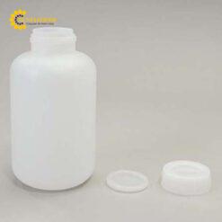 Chai miệng rộng có nắp trong 1L AS ONE 1-4658-06