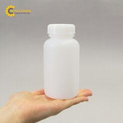 Chai miệng rộng có nắp trong 250mL AS ONE 1-4658-04