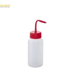 Chai rửa PE (polyethylene) (500mL, miệng rộng, màu đỏ) AS ONE 4-5668-02