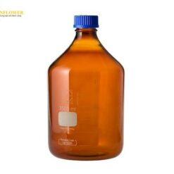 Chai thủy tinh (3500mL, nắp vặn tròn, màu nâu đậm) SCHOTT DURAN 017210