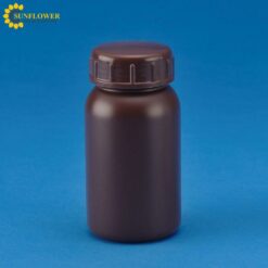 Chai tiêu chuẩn miệng rộng tròn (che chắn ánh sáng, 160mL 1 chai) Nikko Hansen 1032-11