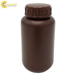 Chai tiêu chuẩn miệng rộng tròn (che chắn ánh sáng) 500mL Không bộ 1 chai Nikko Hansen 1032-03