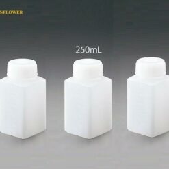 Chai vuông 250mL AS ONE 5-003-53, đóng gói 100 chiếc/ hộp