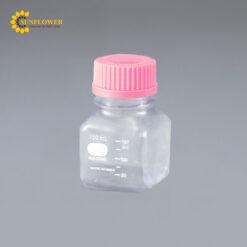 Chai vuông (Polycarbonate, 150mL) VIOLAMO (AS ONE 2-4130-01)