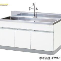 Chậu rửa bằng thép không gỉ (SUS304, 750 x 900 x 800mm) AS ONE 3-5863-12 DWA-975