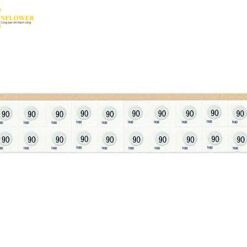 Chỉ báo nhiệt độ màu (màu trắng, 90oC, 20pcs) AS ONE 2-2601-11 1K90
