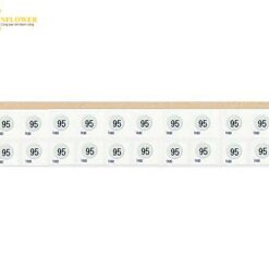 Chỉ báo nhiệt độ màu (màu trắng, 95oC, 20pcs) AS ONE 2-2601-12 1K95