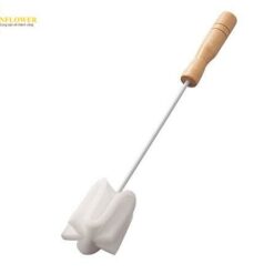 Chổi bọt biển làm sạch cốc beaker (tay cầm bằng gỗ, 1pcs) AS ONE 4-057-03