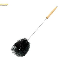 Chổi cọ làm sạch (Đầu uốn cong, có tay cầm (trung bình), 530 x 100 x 90mm) AS ONE 7-4015-02
