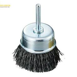 Chổi mài mòn AS ONE 3-1856-04 ACG-75SW, dây bện bằng thép φ75 x 25