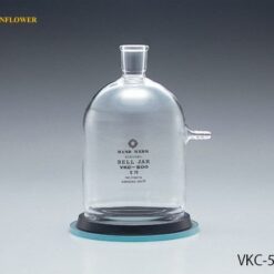 Chuông hút cho phễu Hirsch (φ100 x 167mm/TS19/28) Kiriyama glass VKU-200