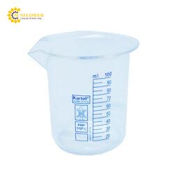 Cốc đo TPX(R) (polymethylpentene) có vạch chia màu xanh 100mL Kartell 0172200