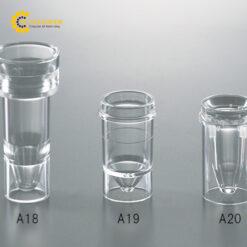 Cốc lấy mẫu phân tích AS ONE 3-6187-01 A18, 1.8mL 500 cái
