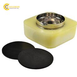 Cốc nghiền đá (thép không gỉ SUS304, urethane, 100mL) AS ONE 5-3252-14 TPH-01C