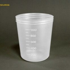 Cốc nhựa PP (polypropylene) (1L, loại chân không, dùng một lần) AS ONE 5-077-06 V-1000