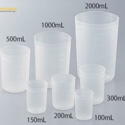 Cốc nhựa PP (polypropylene) dùng một lần 150mL AS ONE 1-4659-02