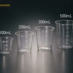 Cốc nhựa PP (Polypropylene) dùng một lần 200mL AS ONE 2-5093-02
