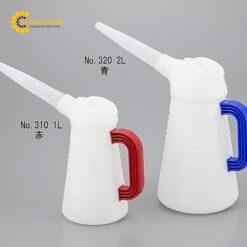 Cốc PE (PE Mug) (2L, có nắp, tay cầm màu đỏ) FURUPLA No.320