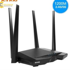 Bộ phát không dây Tenda AC6 – 4 Râu, Dual Band AC1200Mps