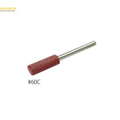 Đá mài cao su kim cương nhân tạo AS ONE 3-8779-01 60C, φ6 x 17 màu đỏ