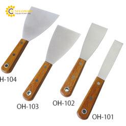 Dao trộn Spatula (thép không gỉ Stainless steel (SUS420-J2), 50×235 mm) AS ONE 5-5662-22 OH-102
