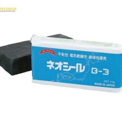 Đất sét (Ma tít cách điện) (1kg, màu xám đậm) Nitto Chemical Industry B-3