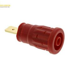Đầu cắm an toàn (màu đỏ, 1000V AC/DC, 32A) Hirschmann Test & Measurement 972362101