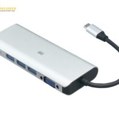 Đầu chuyển đổi đa năng USB Type-C Multi-Adapter VGA/PD/USB Hub RATOC Systems RS-UCVGA-PH
