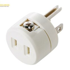 Đầu chuyển đổi phích cắm (2P - 3P, 15A 125V (max 1500W) SANWA SUPPLY TAP-AD1RN