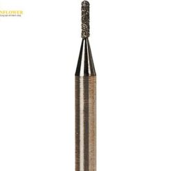 Đầu mài mòn tròn bằng kim cương hình trụ (#130, 1 x 4mm) NAKANISHI 11261