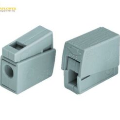 Đầu nối chiếu sáng (màu xám, 9 -11mm, 100pcs/ box) WAGO LC-1